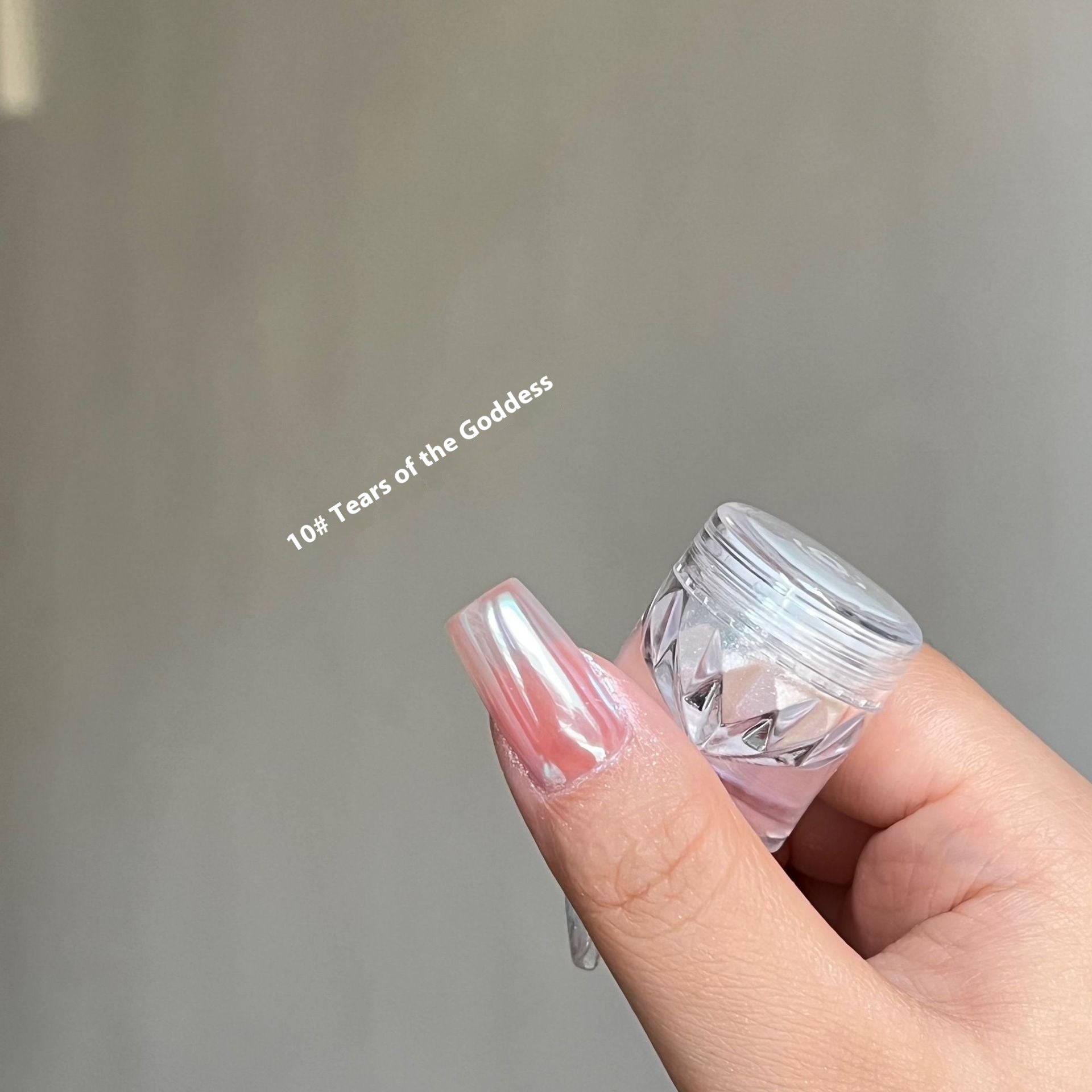 Sky Mirror Aurora Powder Nail Beauty Ornament