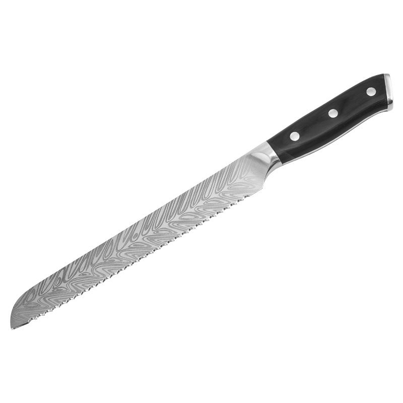 Hand Forged Color Wood Handle Kitchen Knife