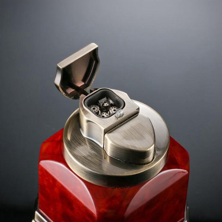 Octagon Metal Desktop Inflatable Lighter