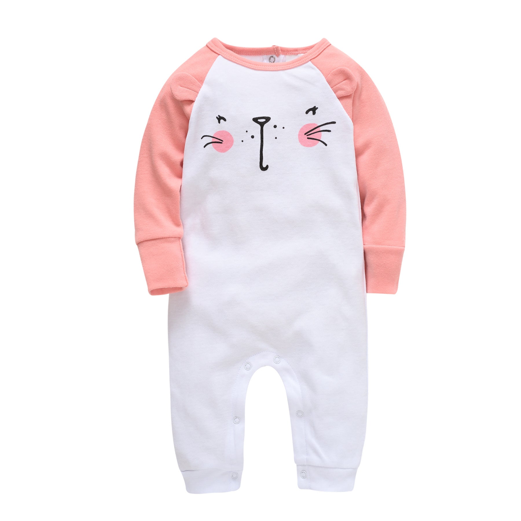 Autumn And Winter Long-sleeved Gentleman's One-piece Baby Boy Romper