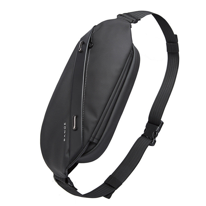 Trendy Messenger Bag Men's Business Casual Chest Bag