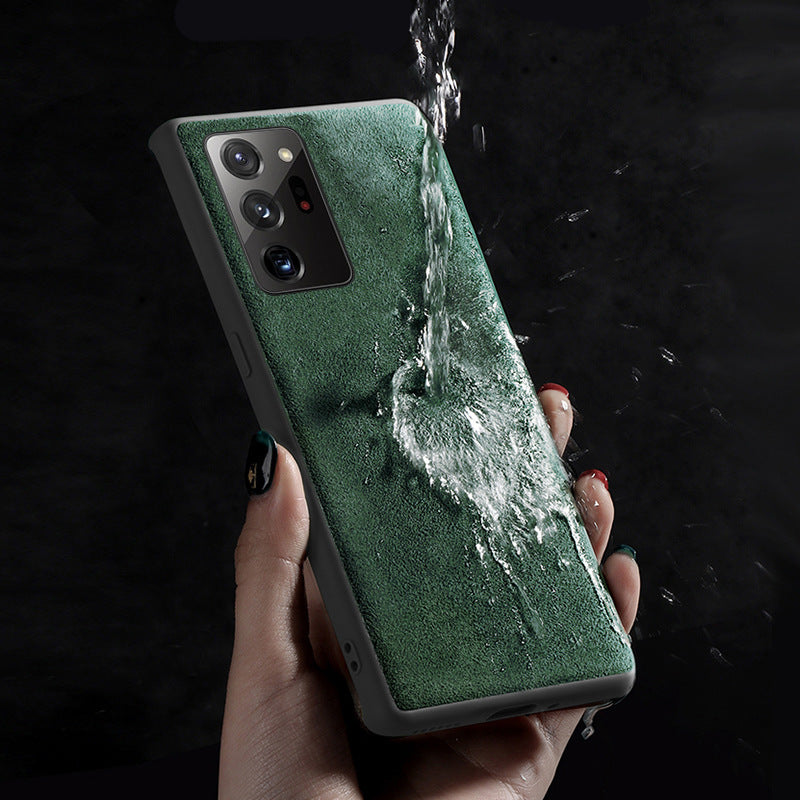 Convient à l'étui de téléphone en suède, de style professionnel