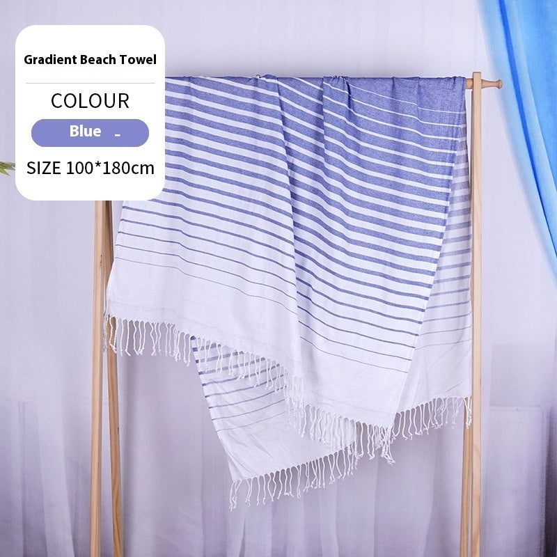 Blype Tassel Plus-sized Thick Absorbent Bath Towel