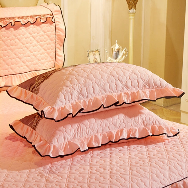 Lace Quilted Thickened Single Pillowcase