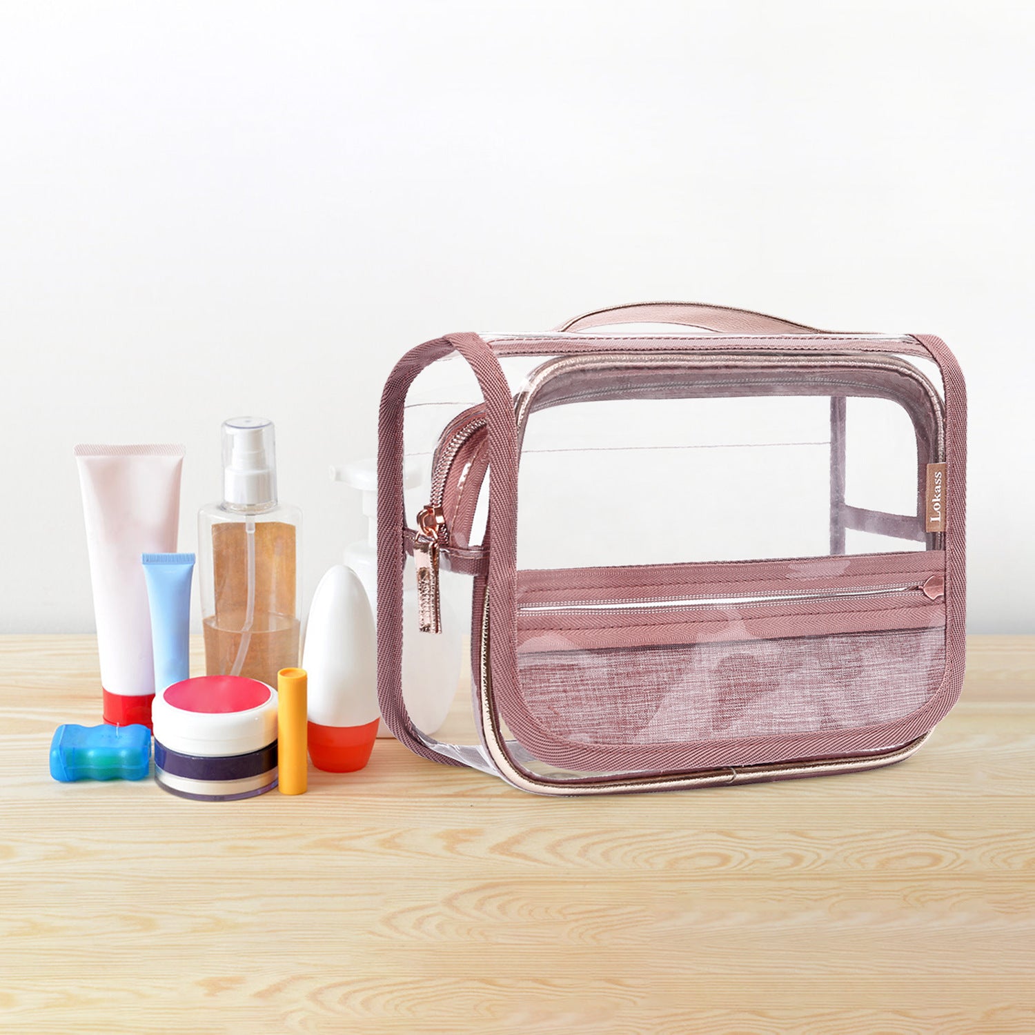 Multifunctional Wash Transparent Pvc Waterproof Travel Storage Bag