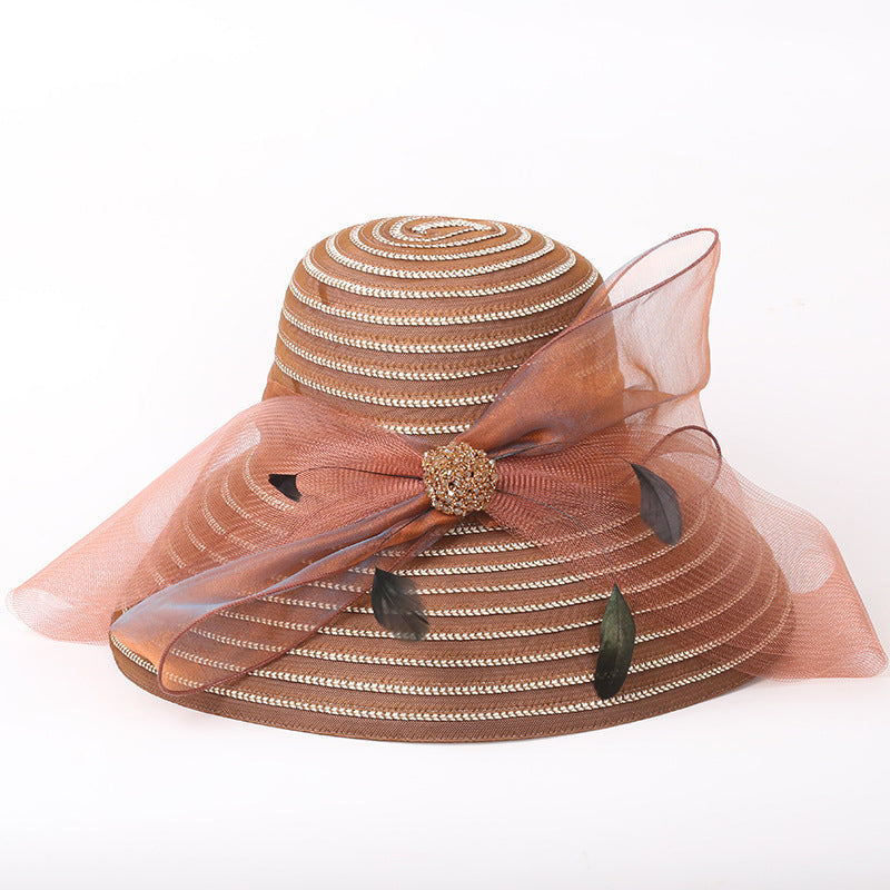Personality Big Brim Ladies Comfortable Light Sunshade Hat