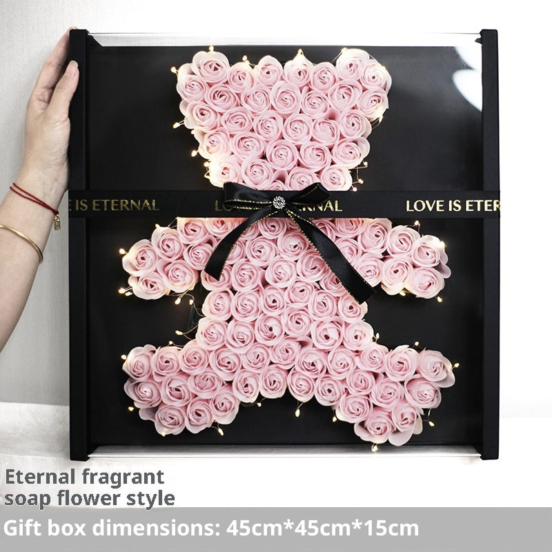 Valentine's Day Birthday Eternal Flower Bouquet Gift Box