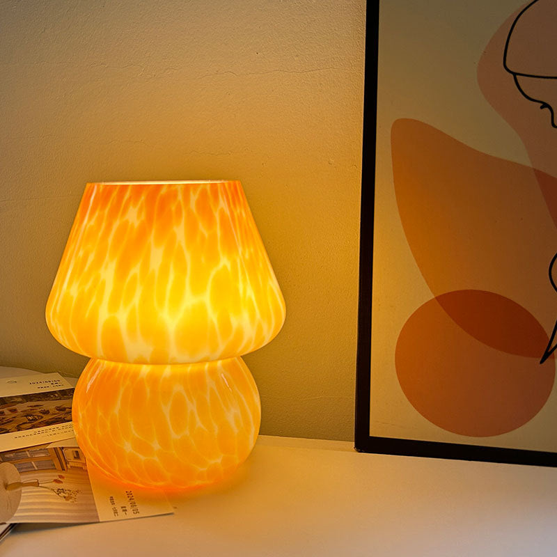 Creative Mushroom Lamp Cream Style Simple Indoor Bedside Lamp