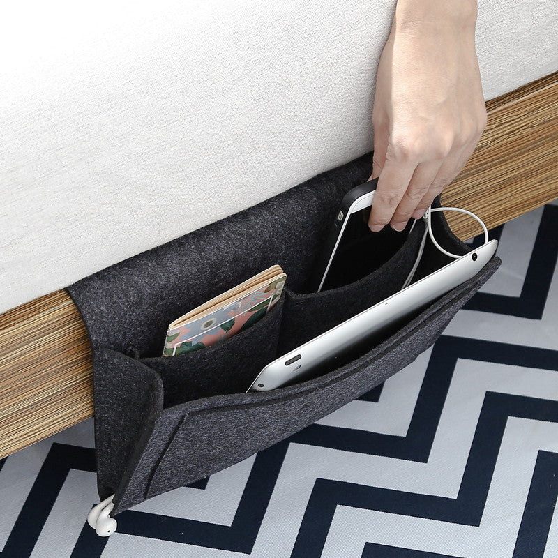 Storage Bed Head Hanging Storage Bag Storage Hanging Basket