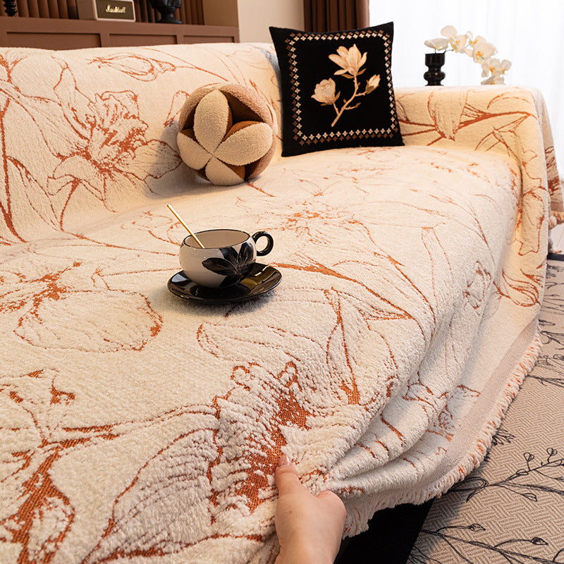 French Sofa Towel Cover Cloth Simple Modern Universal
