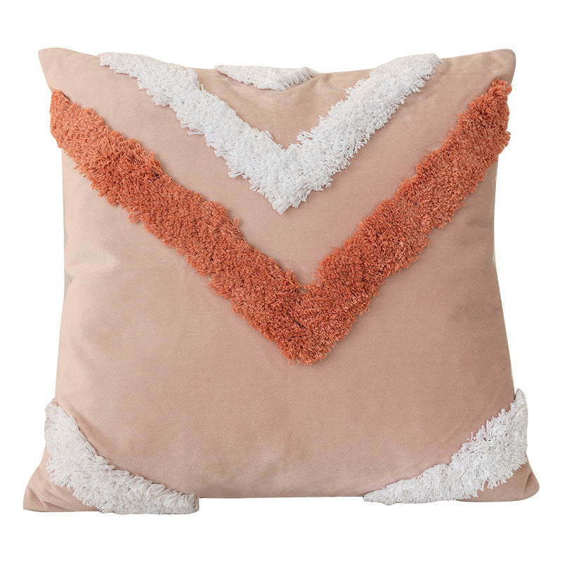 Nordic Cushion Three-dimensional Tufted Bed & Breakfast Pillowcase