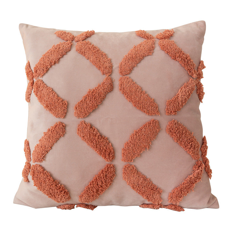 Nordic Cushion Three-dimensional Tufted Bed & Breakfast Pillowcase