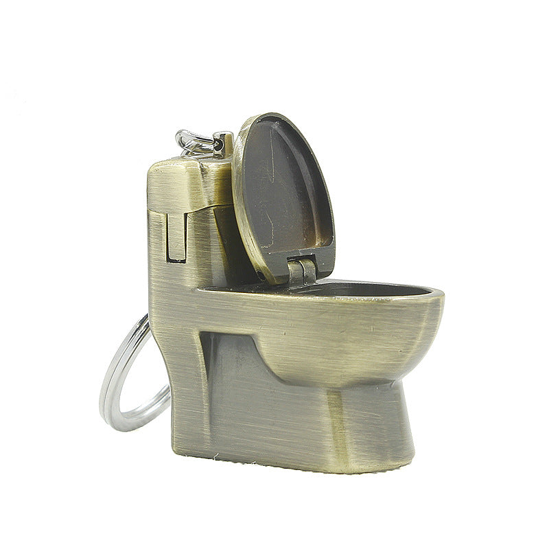 Mini Flush Toilet Hanging Lighter