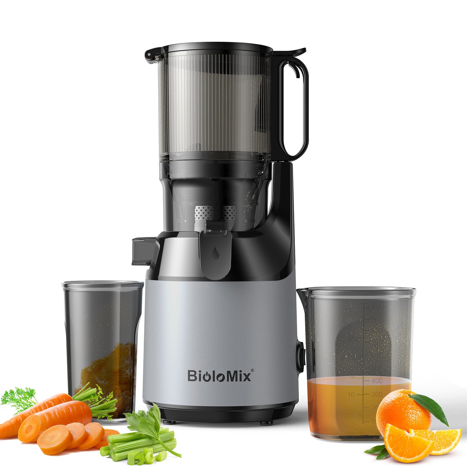 Extracteur de jus grande capacité 130 mm grand calibre