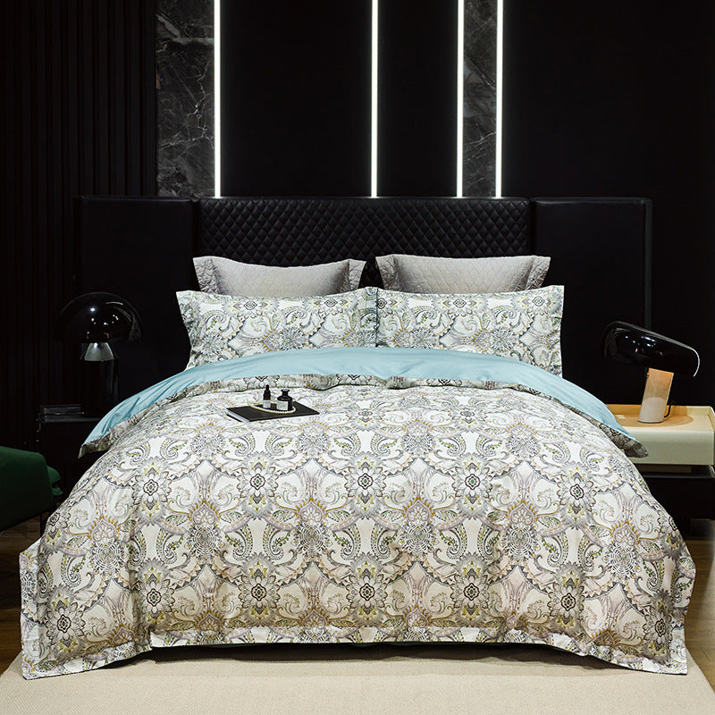 Autumn Light Luxury High-grade Cotton Long-staple Cotton Four-piece Cotton