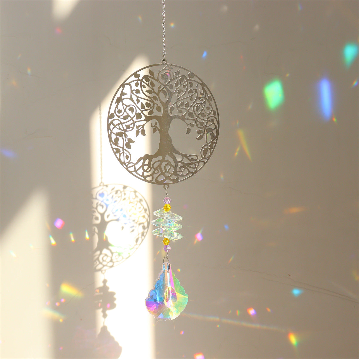 Crystal Catcher Hanging Window Sun Prism Decorative Pendant