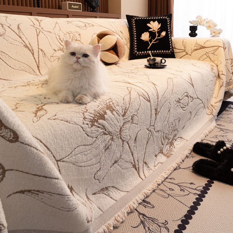 French Sofa Towel Cover Cloth Simple Modern Universal