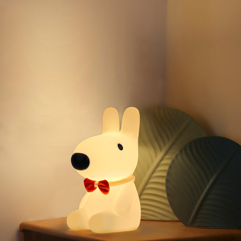 Fashion Creative Dog Charging Small Night Lamp