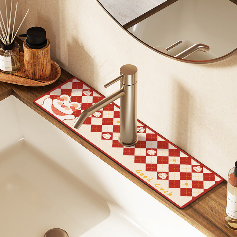 Home Fashion Bathroom Faucet Hydrophilic Pad