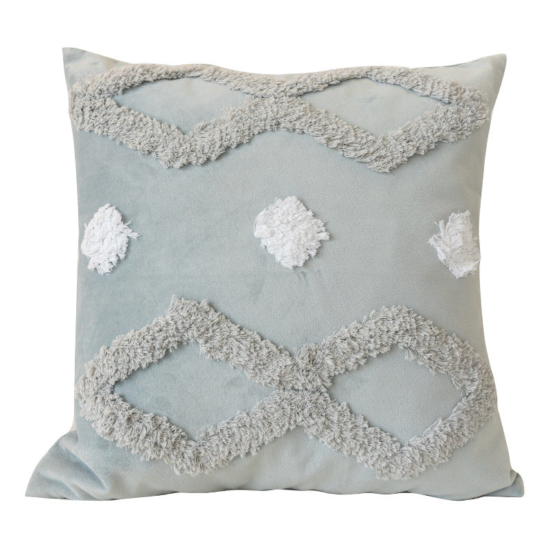 Nordic Cushion Three-dimensional Tufted Bed & Breakfast Pillowcase