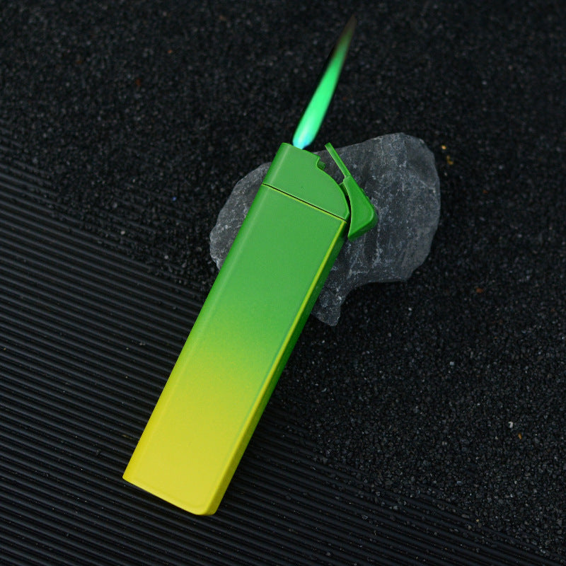 Mini Ultra-thin Gas Lighters Ins Personalized Creative