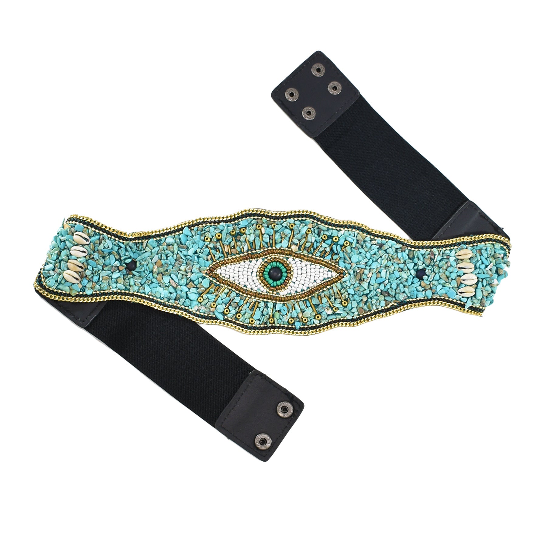 New Ethnic Style Belt Bead Stone Material