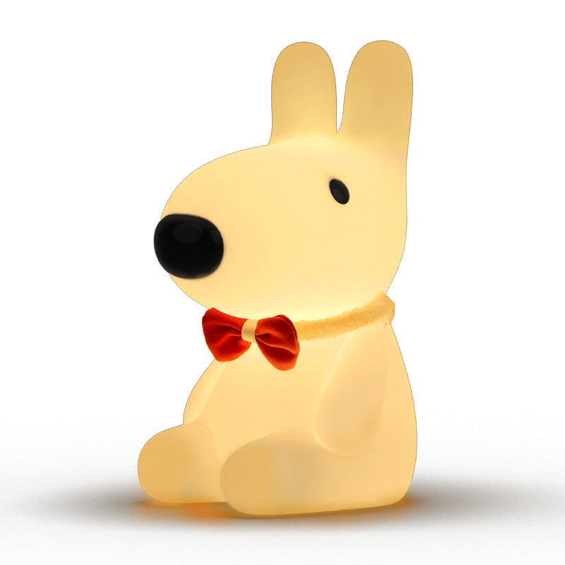 Fashion Creative Dog Charging Small Night Lamp