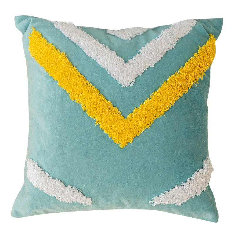 Nordic Cushion Three-dimensional Tufted Bed & Breakfast Pillowcase