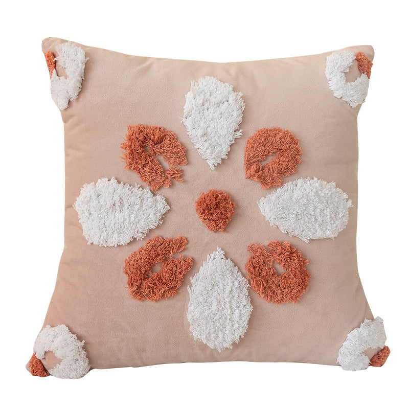 Nordic Cushion Three-dimensional Tufted Bed & Breakfast Pillowcase