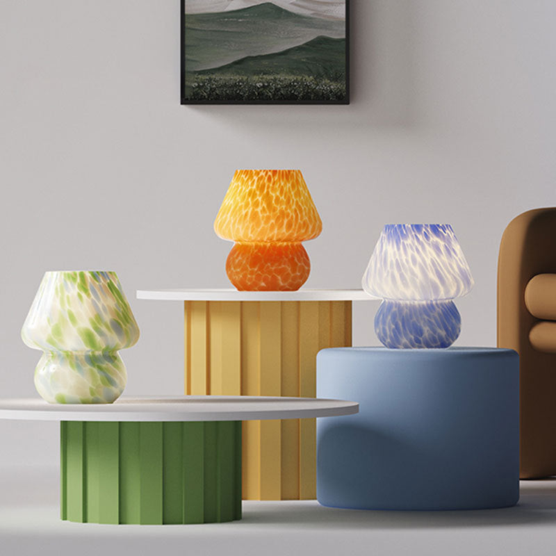 Creative Mushroom Lamp Cream Style Simple Indoor Bedside Lamp