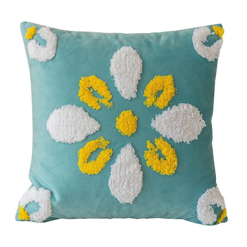 Nordic Cushion Three-dimensional Tufted Bed & Breakfast Pillowcase