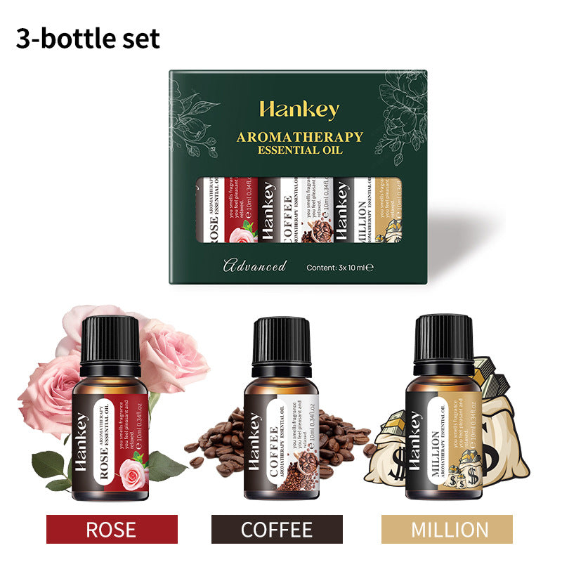 Ensembles d'huiles d'aromathérapie hydrosolubles Combinaison d'huiles essentielles d'aromathérapie en boîte