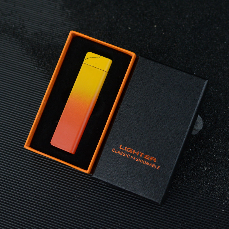 Mini Ultra-thin Gas Lighters Ins Personalized Creative