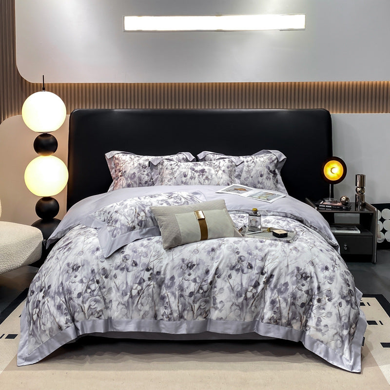 Autumn Light Luxury High-grade Cotton Long-staple Cotton Four-piece Cotton
