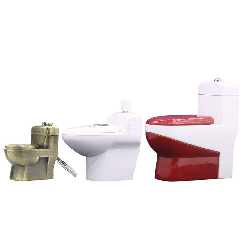 Mini Flush Toilet Hanging Lighter