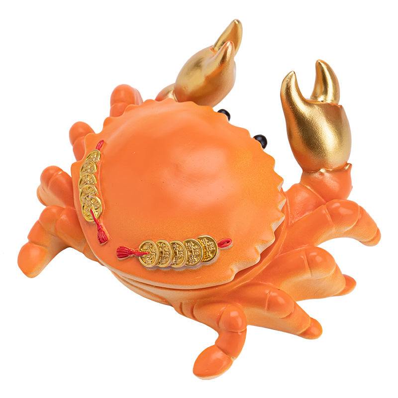 Chenxiang Creative Crab Ashtray With Lid Prevent Fly Ash Household