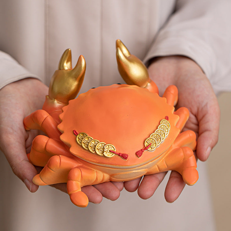 Chenxiang Creative Crab Ashtray With Lid Prevent Fly Ash Household