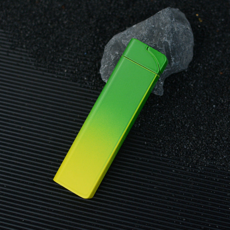 Mini Ultra-thin Gas Lighters Ins Personalized Creative