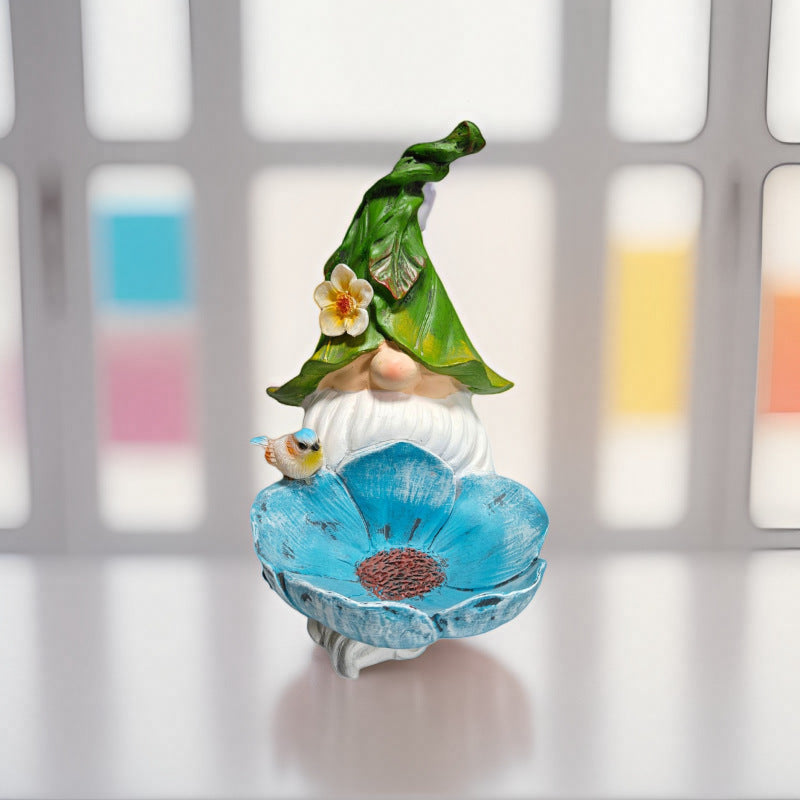Creative Outdoor Elf Resin Decorations Courtyard Garden Solar Night Light