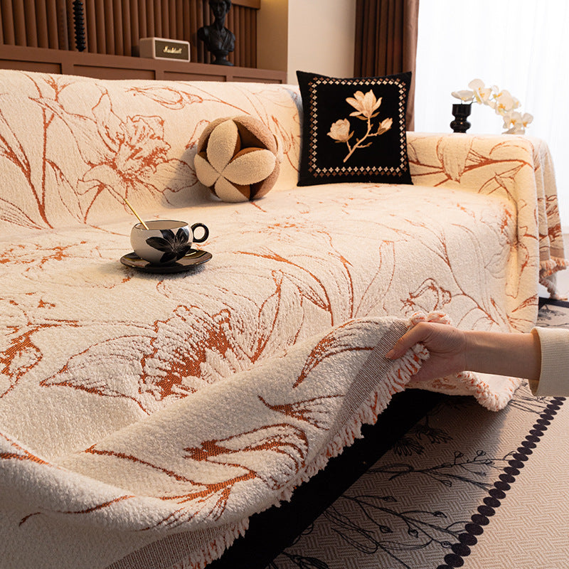 French Sofa Towel Cover Cloth Simple Modern Universal