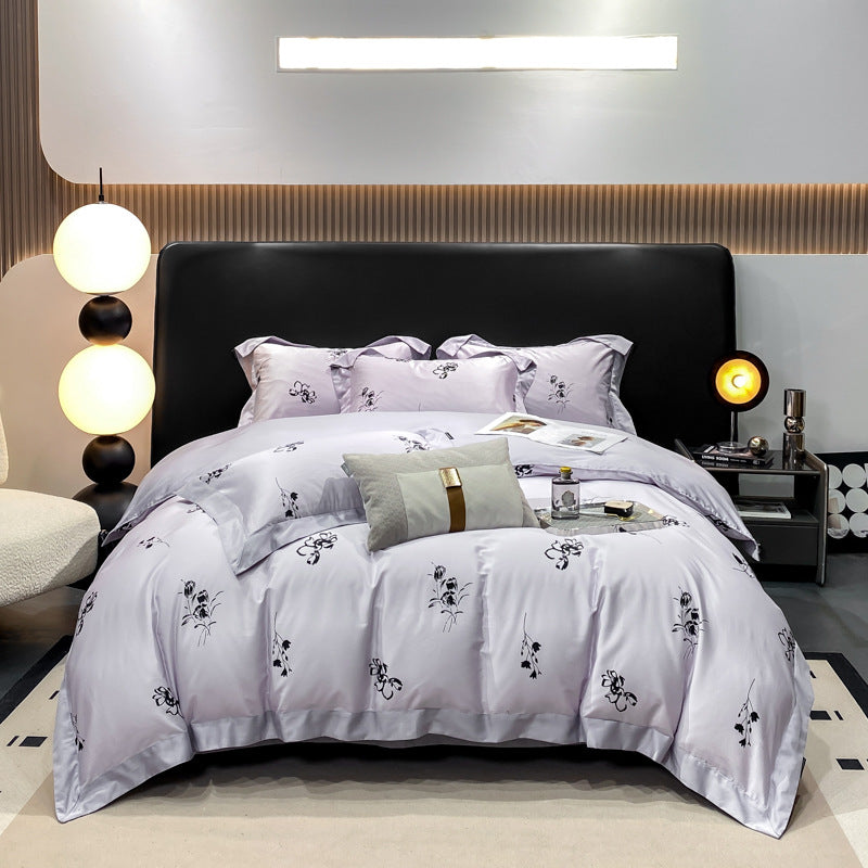 Autumn Light Luxury High-grade Cotton Long-staple Cotton Four-piece Cotton
