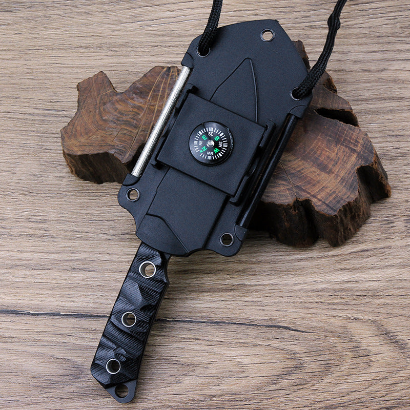 Outdoor Portable Straight Knife Cutting Tool