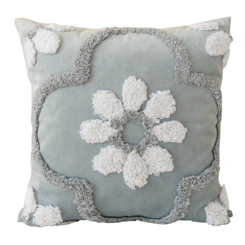 Nordic Cushion Three-dimensional Tufted Bed & Breakfast Pillowcase