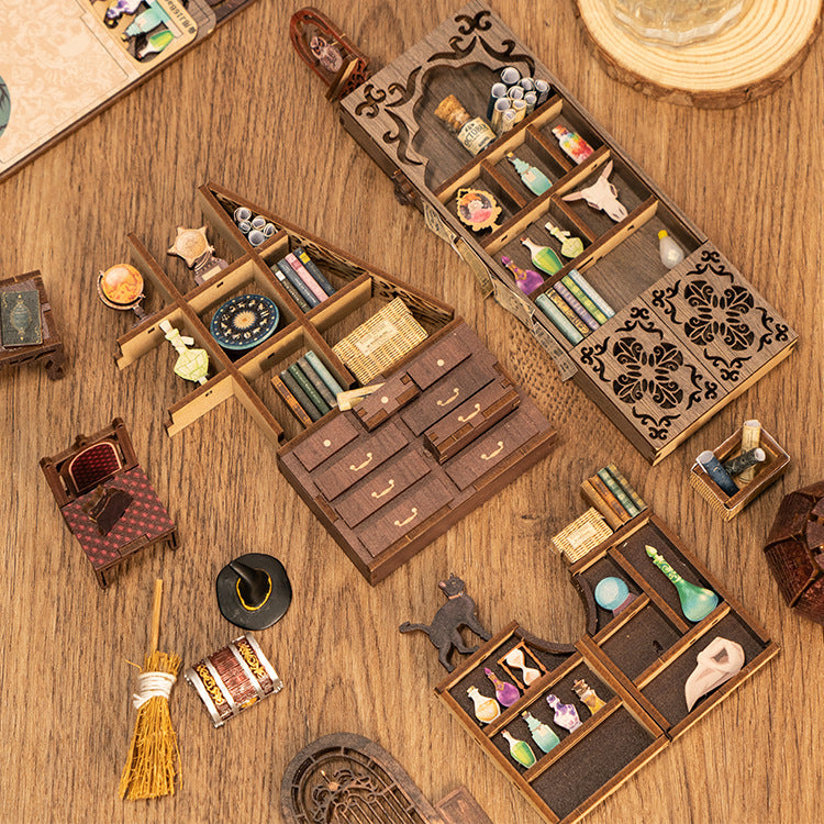 Magic Pharmacist Diy Wooden 3d Stereo Hand-assembled