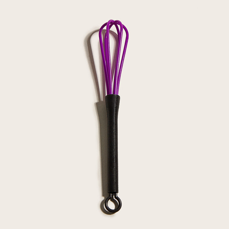 New Random Color  Egg Whisk Rotary Balloon Flat Ste