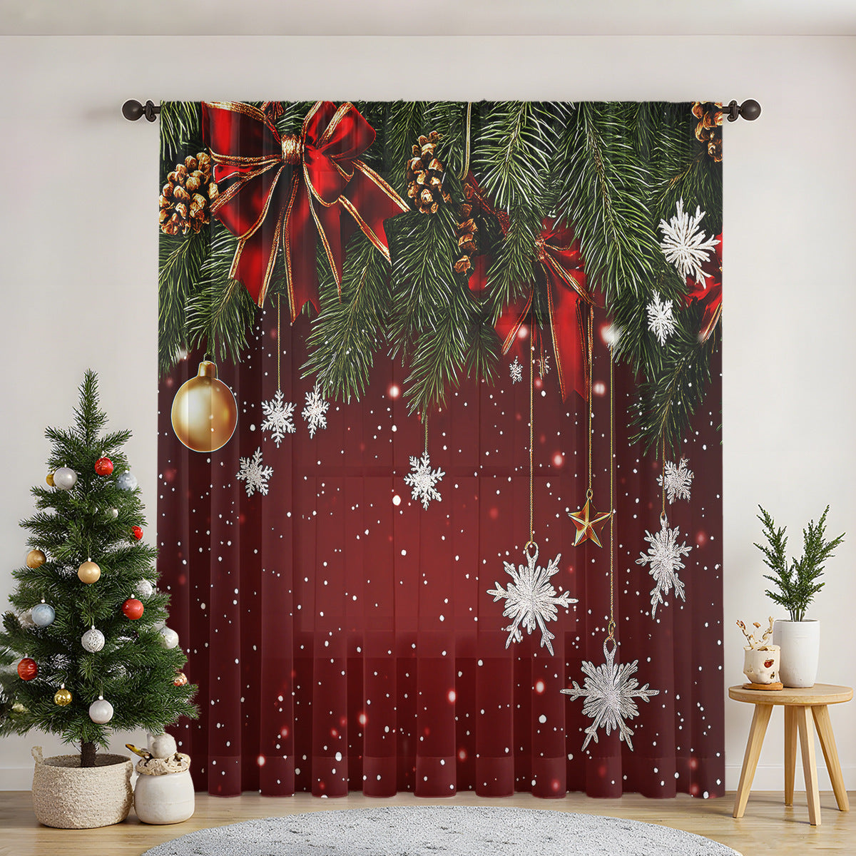 New Christmas Series Window Screen
