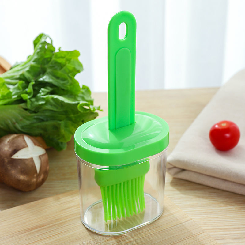 High Temperature Resistant Cuisine Kitchen Pancake Baking At Home Cooking Oil With Bottle Brush