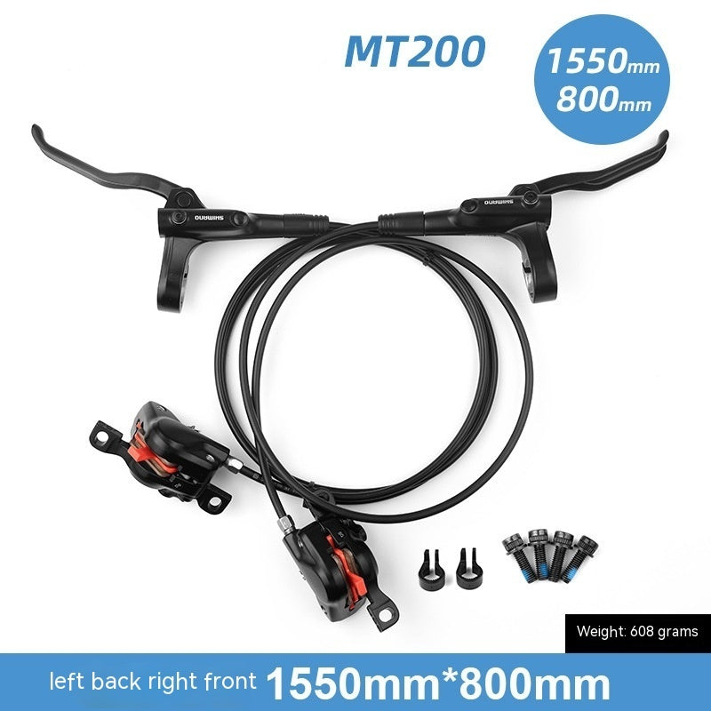 MT200 Oil Disc Bicycle Brake Level Mountain Bike Hydraulic