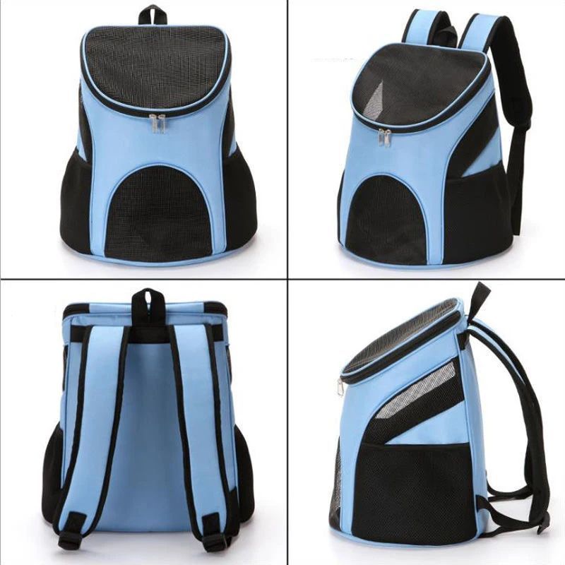 Sac à dos de transport respirant pour chiot et petit chien (Chihuahua, Schnauzer, Carlin) – Sac de transport portable pour animaux de compagnie pour l'extérieur