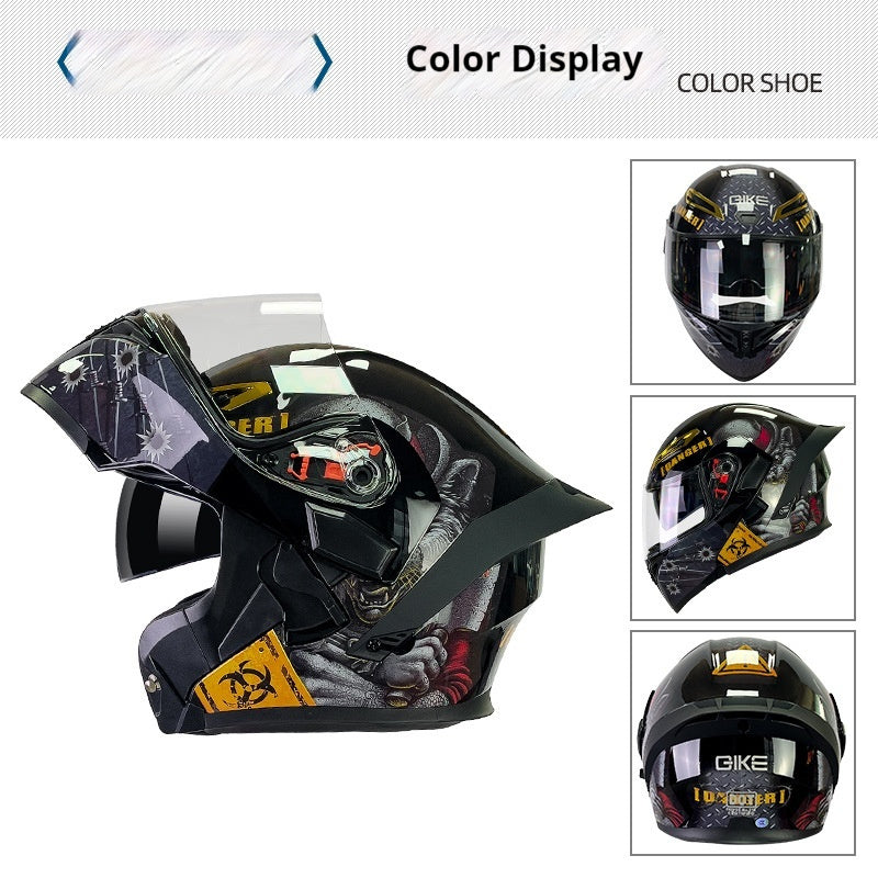 Personalized Big Tail Knight Safety Four Seasons Universal Helmet